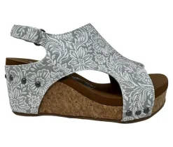 Very G Sandals>Women's Isabella Tooled 2 Wedges