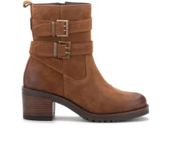 Vintage Foundry Co Moto|Dress>Women's Charmaine Moto Boots