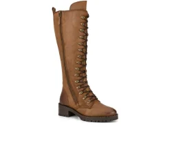Women's Henrietta Knee High Boots|Vintage Foundry Co Discount