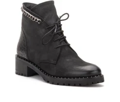 Vintage Foundry Co Lace Up>Women's Olga Lace-Up Booties