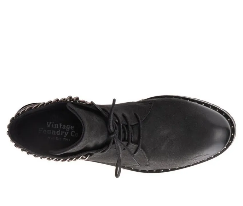 Vintage Foundry Co Lace Up>Women's Olga Lace-Up Booties