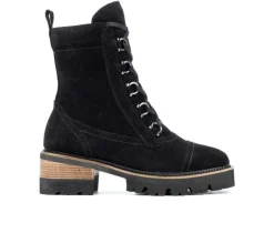 Women's Eleonora Combat Booties|Vintage Foundry Co Outlet