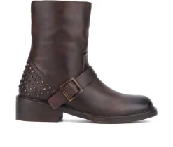 Vintage Foundry Co Moto>Women's Wenona Moto Boots