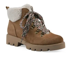 Women's Gloving Lace Up Winter Booties|White Mountain Discount