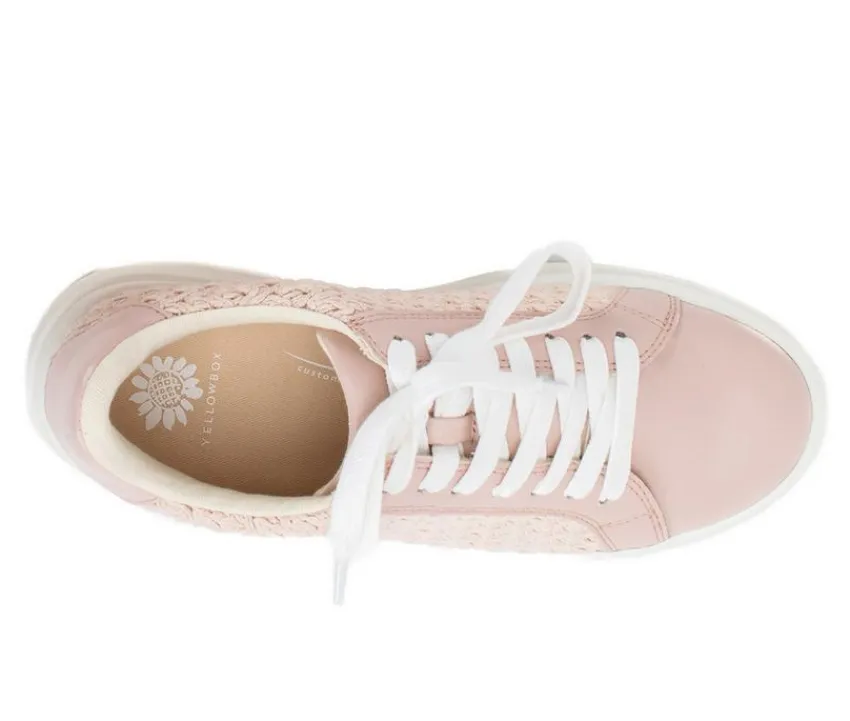 Women's Eldra Platform Sneakers|Yellow Box Discount