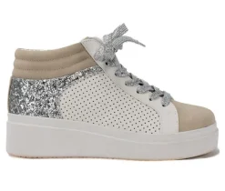 Women's Espaloma High Top Fashion Sneakers|Yellow Box