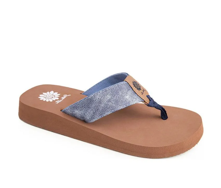 Women's Fremont Flip-Flops|Yellow Box Sale