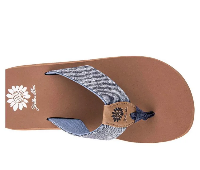 Women's Fremont Flip-Flops|Yellow Box Sale
