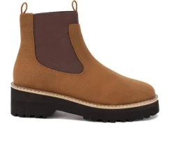 Women's Idela Chelsea Booties|Yellow Box