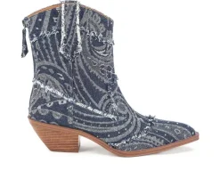 Women's Lavinia Western Boots|Yellow Box