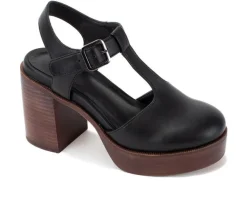 Yellow Box Clogs & Mules>Women's Lubbock Maryjane Platform Clog