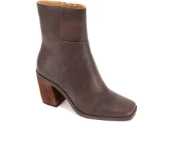 Yellow Box Dress>Women's Maora Low Calf Heeled Booties