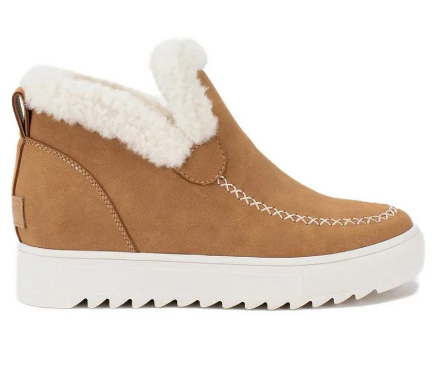 Yellow Box Boots & Booties|Cozy>Women's Moritz Shearling Wedge Boots