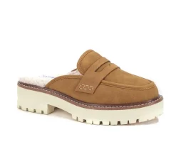 Women's Shareen Shearling Loafer Mules|Yellow Box