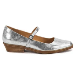 Women's Wilma Low Heeled Maryjanes|Yellow Box Best