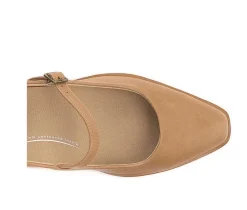 Women's Wilma Low Heeled Maryjanes|Yellow Box