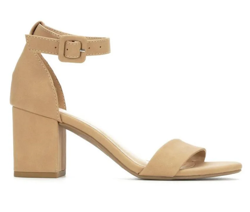 Women's Cake Heeled Sandals|Y-Not Outlet