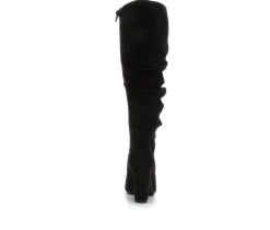 Women's Compassion Ruched Knee High Boots|Y-Not Sale