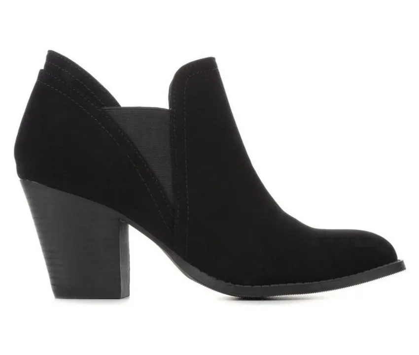 Women's Deluxe Heeled Booties|Y-Not Sale