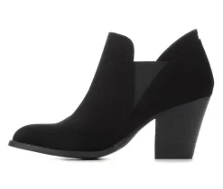 Women's Deluxe Heeled Booties|Y-Not Sale