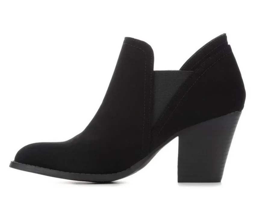 Women's Deluxe Heeled Booties|Y-Not Sale
